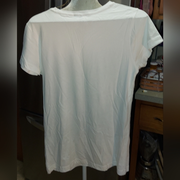 Officially Star Wars Princess Leia Licensed Love You White  T-Shirt in Size Lg - Picture 6 of 7